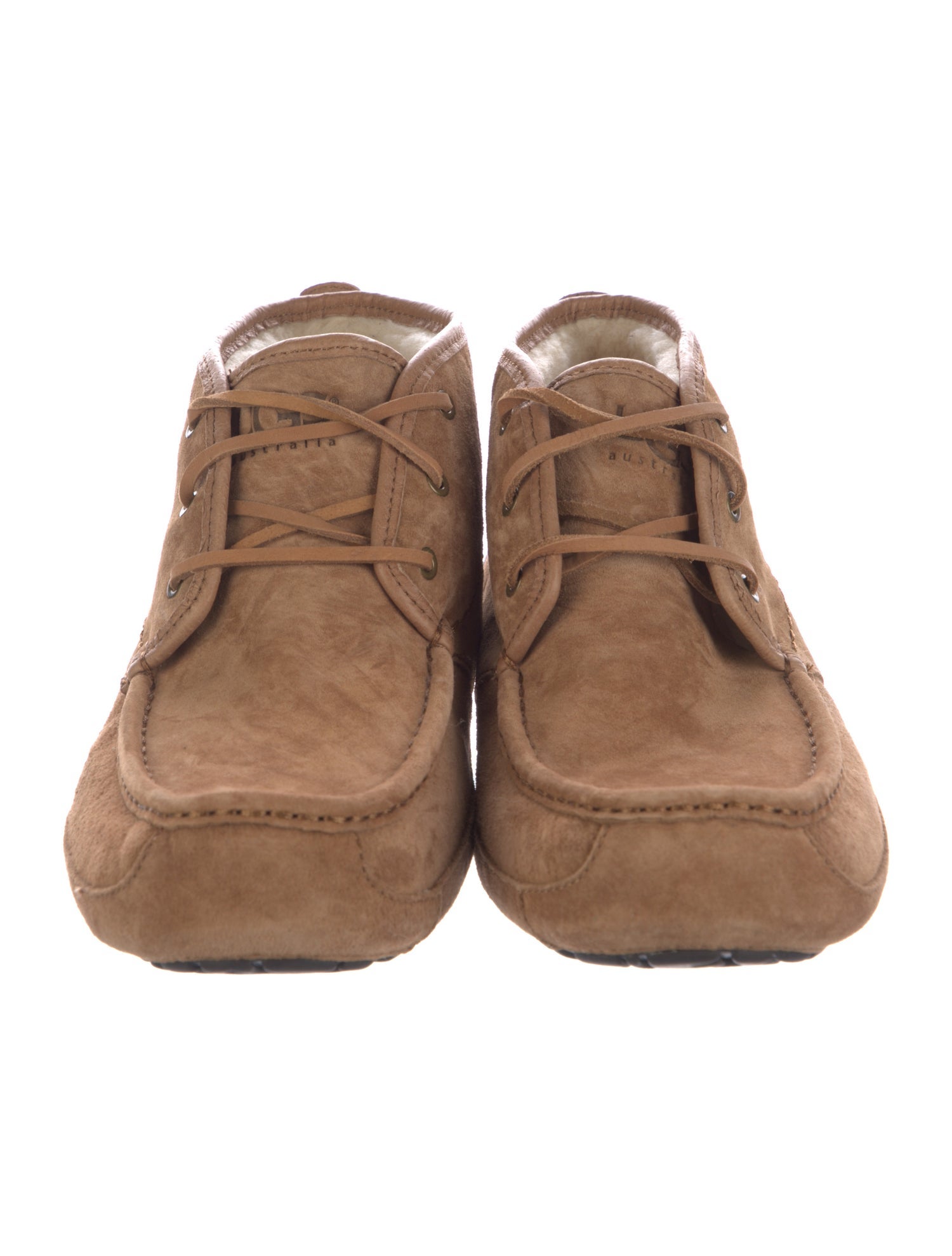 UGG Suede Lace-Up Boots