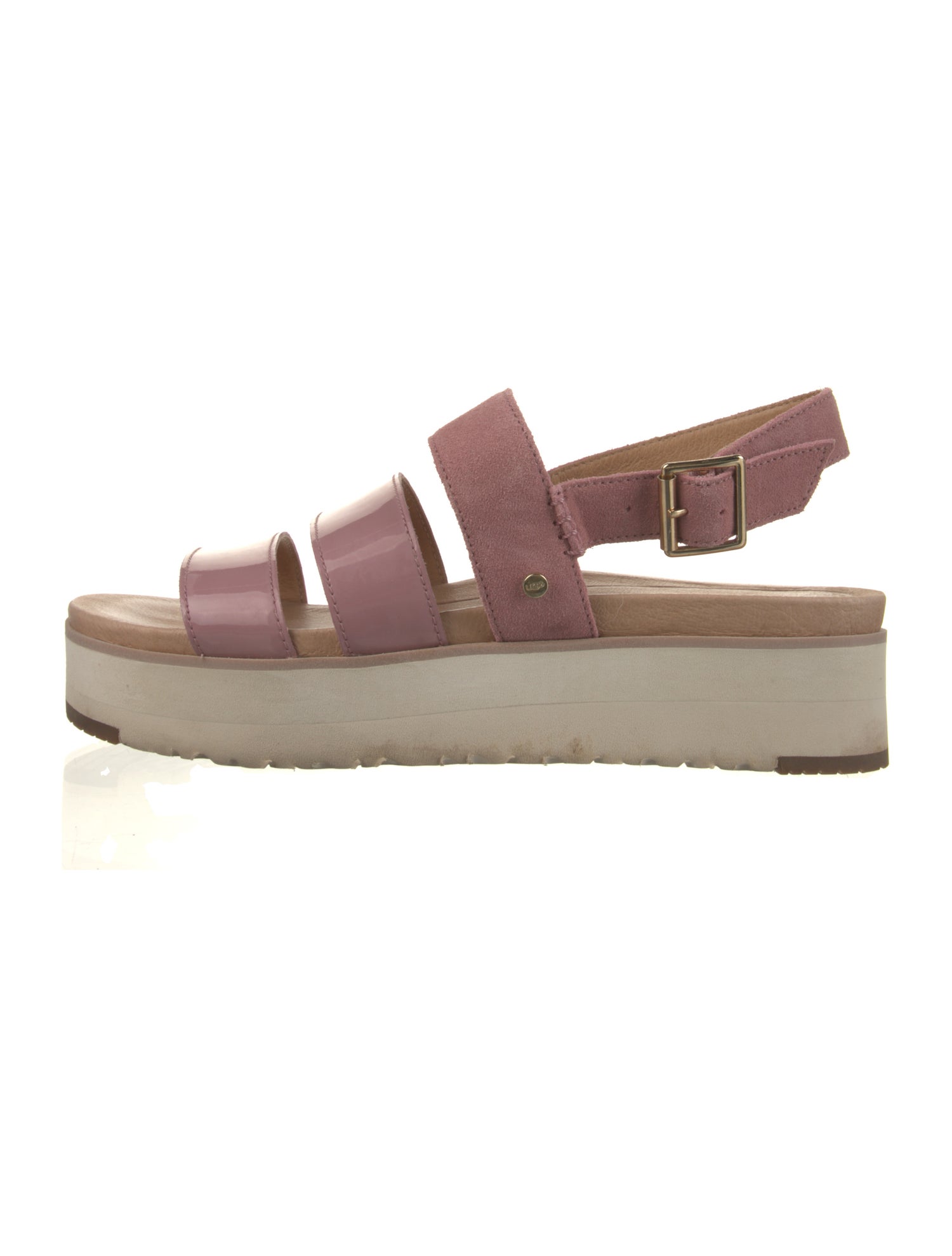 UGG Patent Leather Slingback Sandals