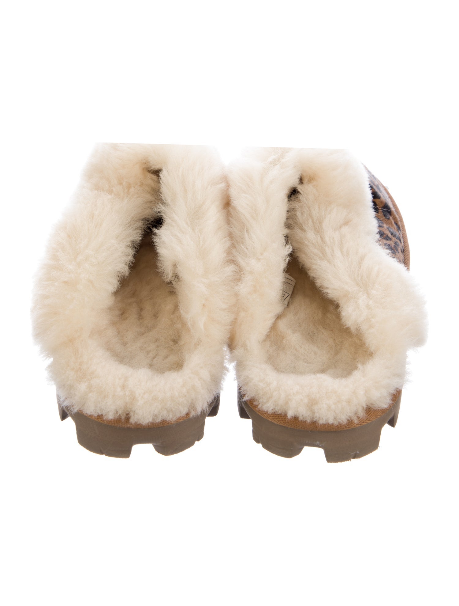 UGG Ponyhair Animal Print Mules