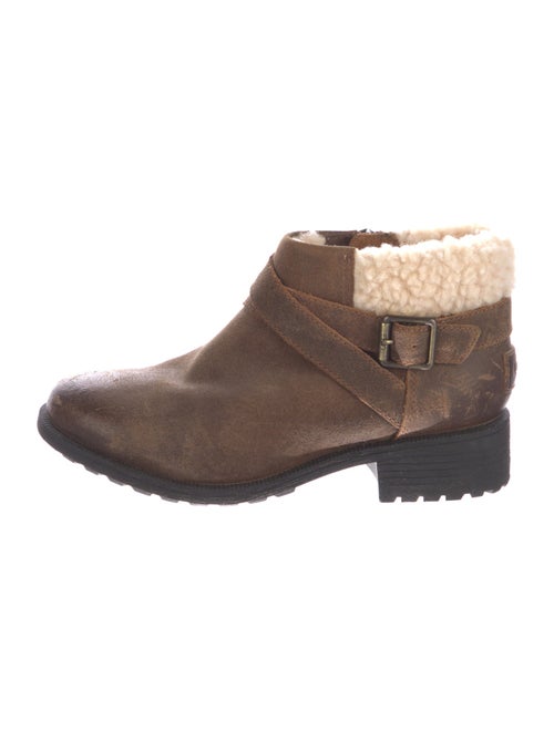 UGG Suede Moto Boots