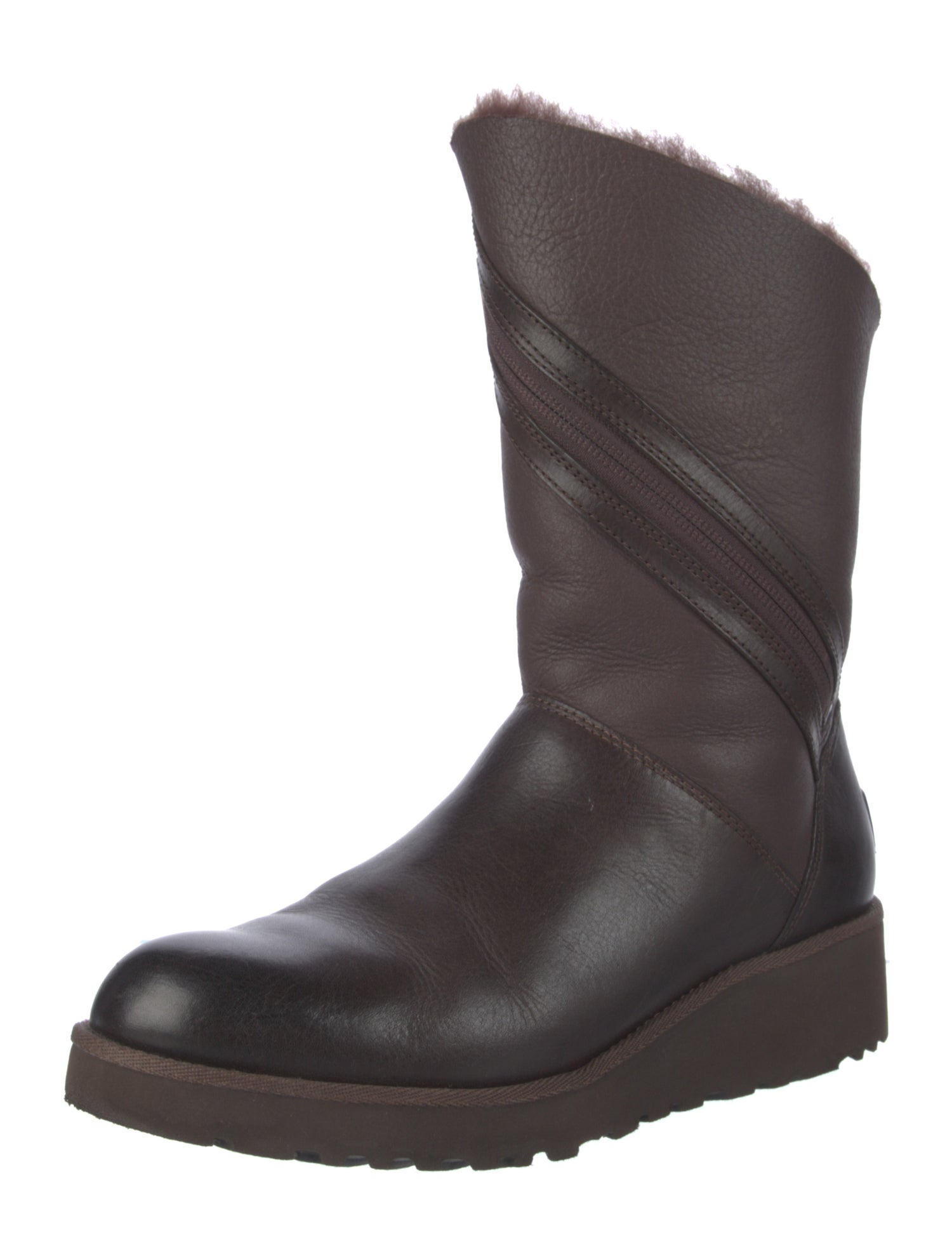 UGG Leather Rain Boots