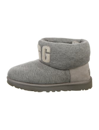 UGG Suede Colorblock Pattern Boots