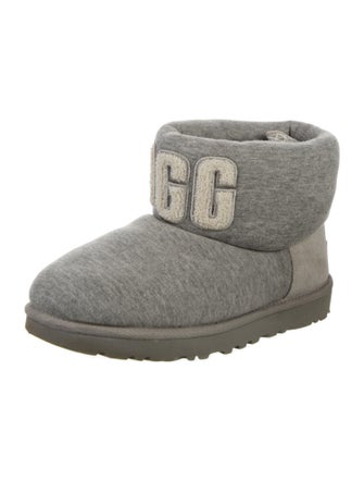 UGG Suede Colorblock Pattern Boots