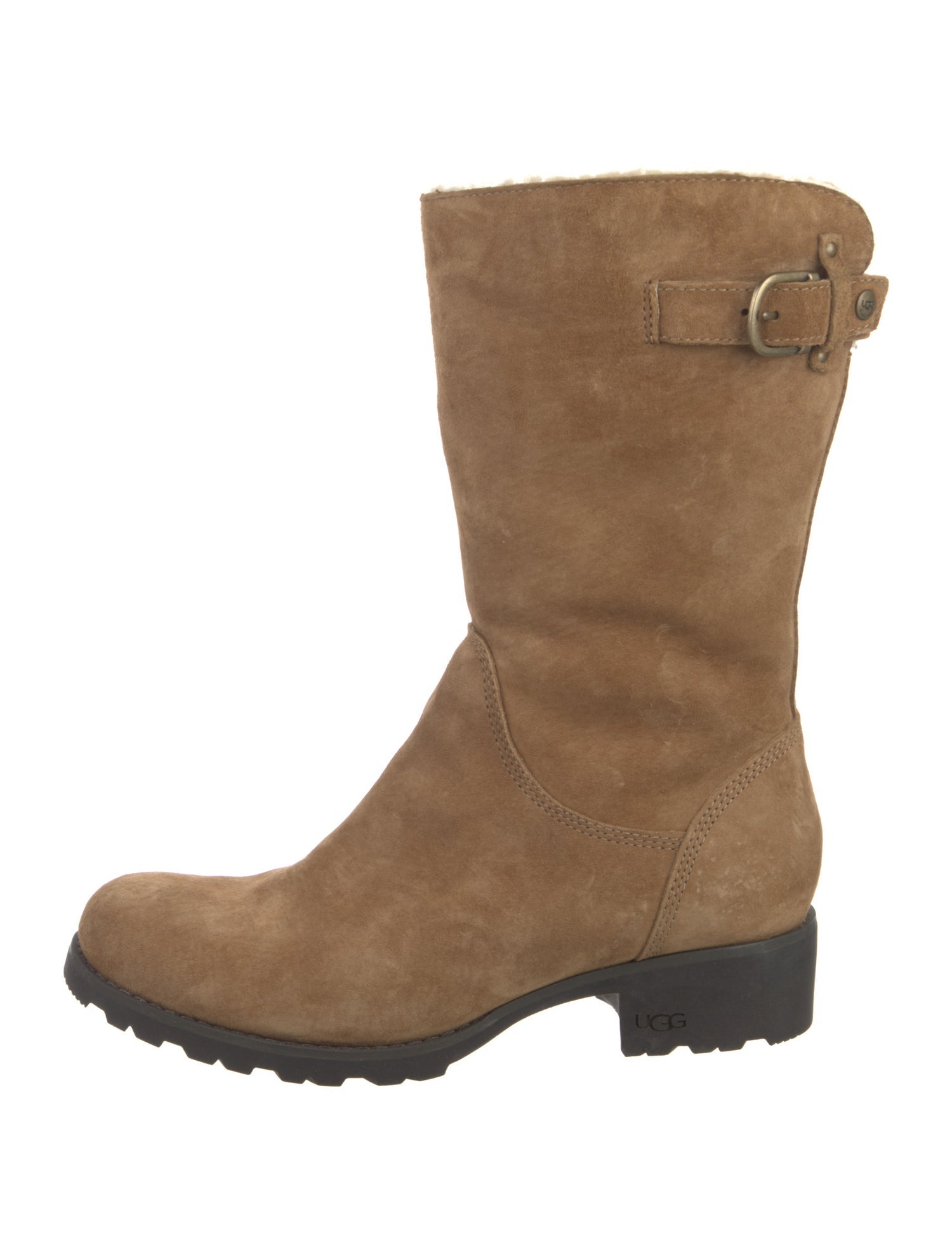 UGG Suede Moto Boots