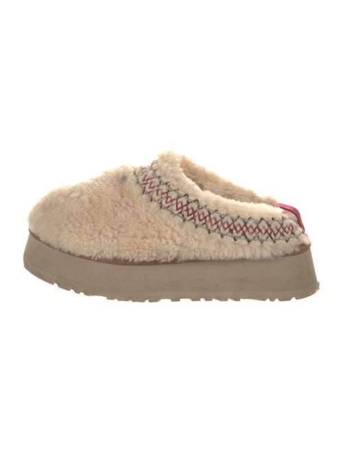UGG Shearling Embroidered Accent Mules