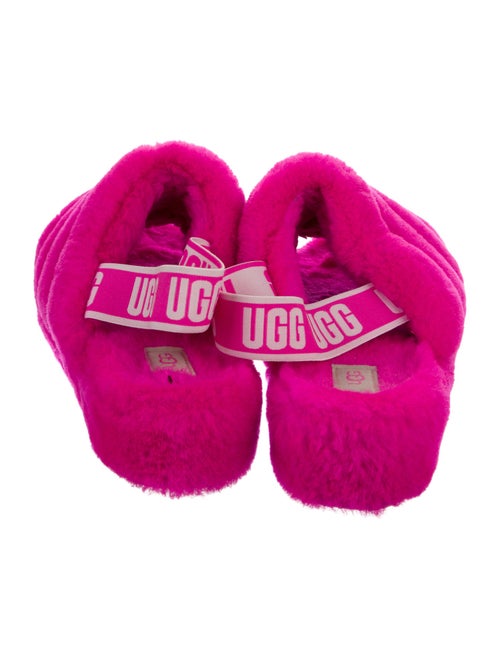 UGG Fur Slingback Flats