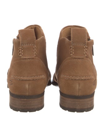 UGG Suede Lace-Up Boots