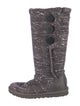 UGG Patterned Sequin Embellishments Riding Boots