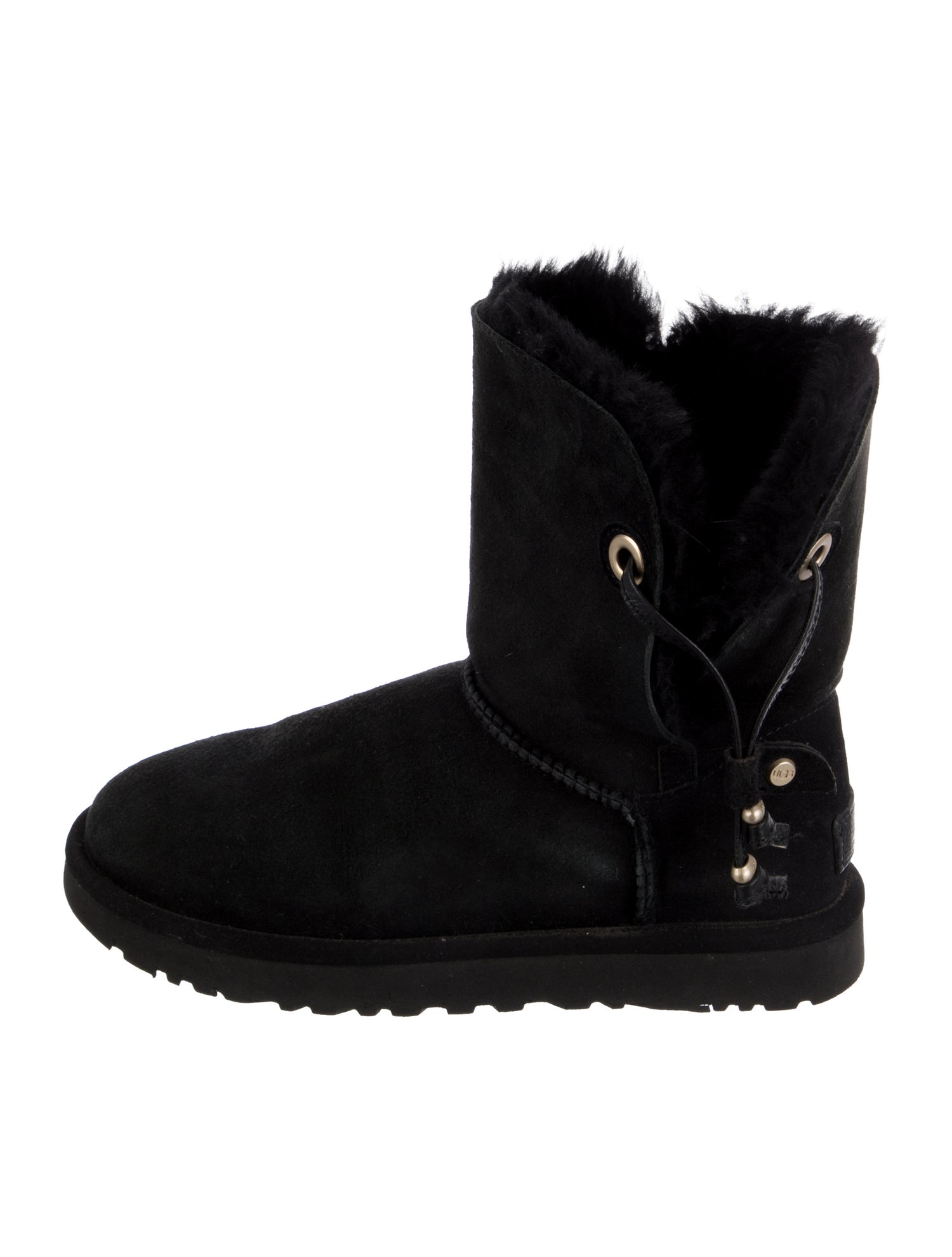 UGG Suede Moto Boots