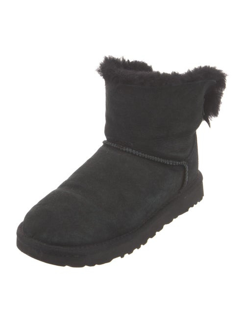 UGG Suede Bow Accents Boots