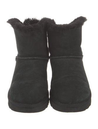UGG Suede Bow Accents Boots