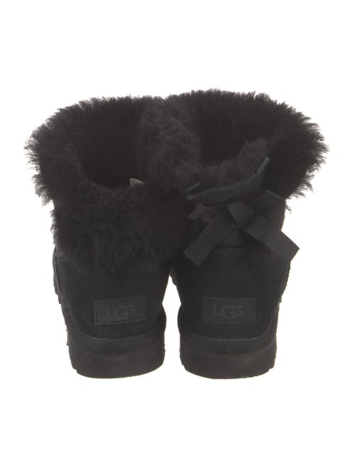 UGG Suede Bow Accents Boots