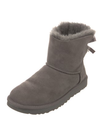 UGG Suede Bow Accents Boots