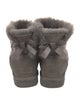 UGG Suede Bow Accents Boots