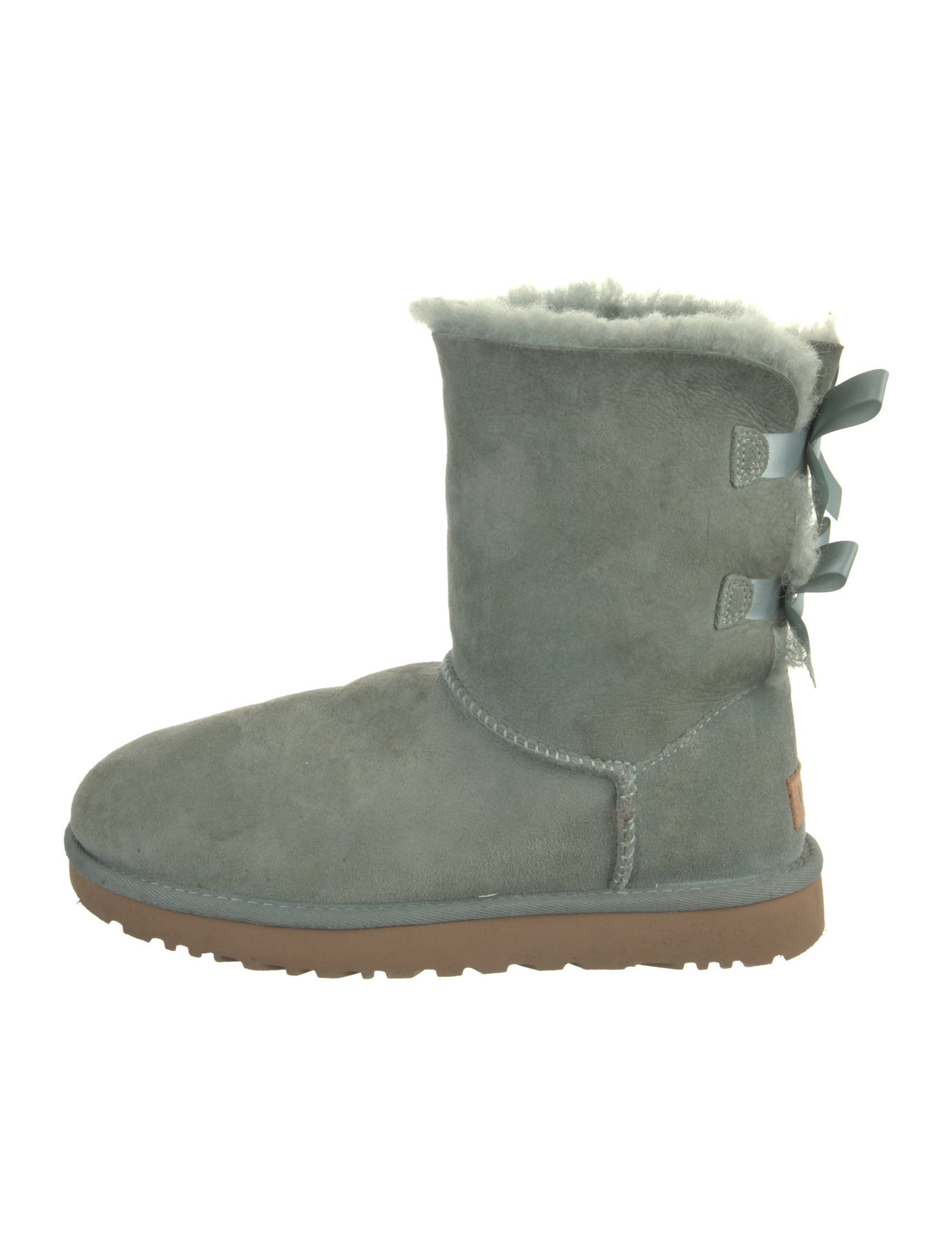 UGG Suede Bow Accents Boots