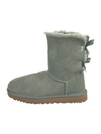 UGG Suede Bow Accents Boots