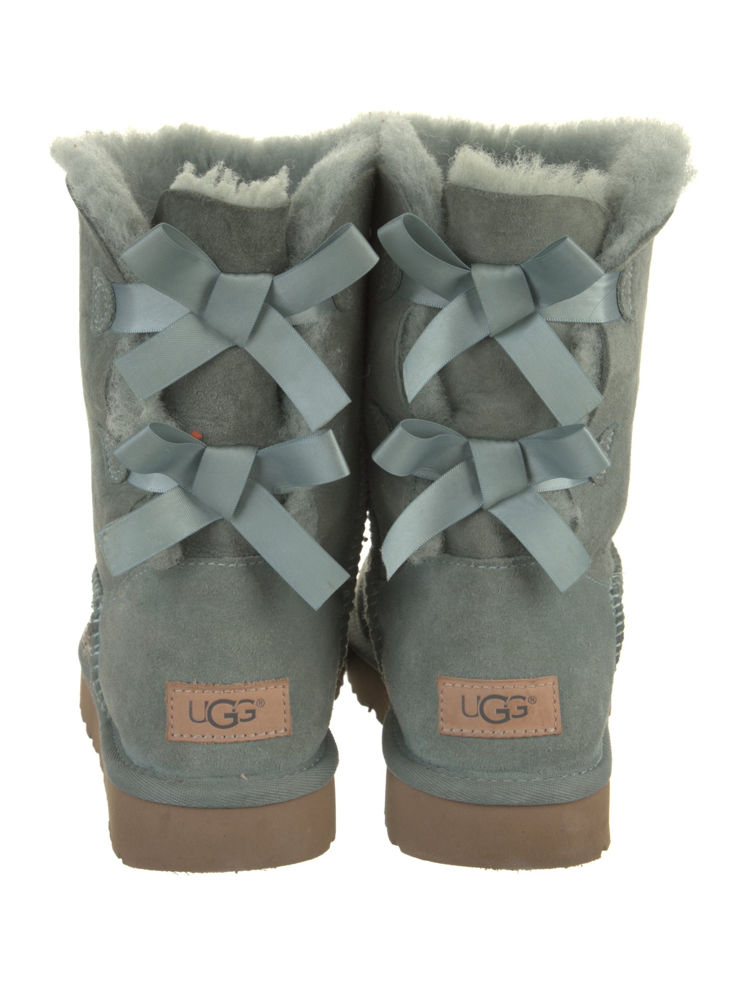 UGG Suede Bow Accents Boots
