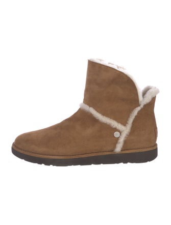 UGG Suede Lace-Up Boots