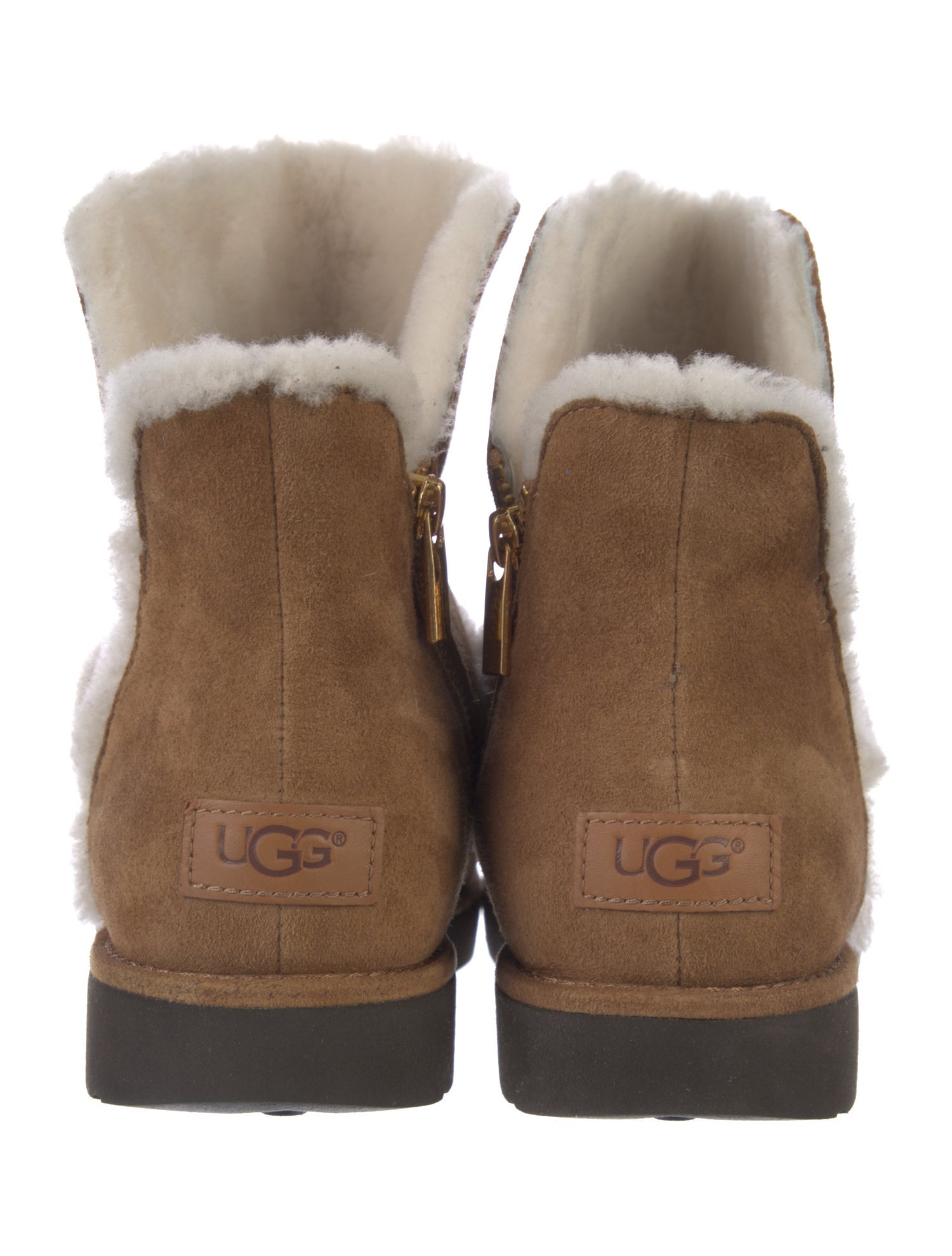 UGG Suede Lace-Up Boots