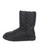 UGG Quilted Pattern Leather Boots