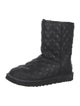 UGG Quilted Pattern Leather Boots