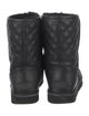 UGG Quilted Pattern Leather Boots