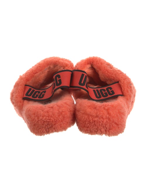 UGG Shearling Slingback Flats