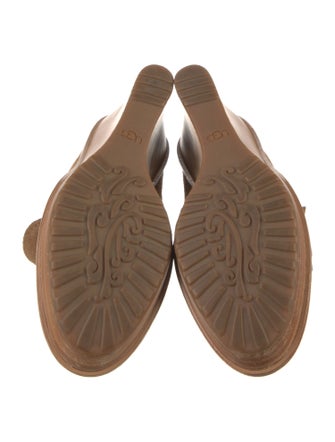 UGG Suede Fur Trim Boots