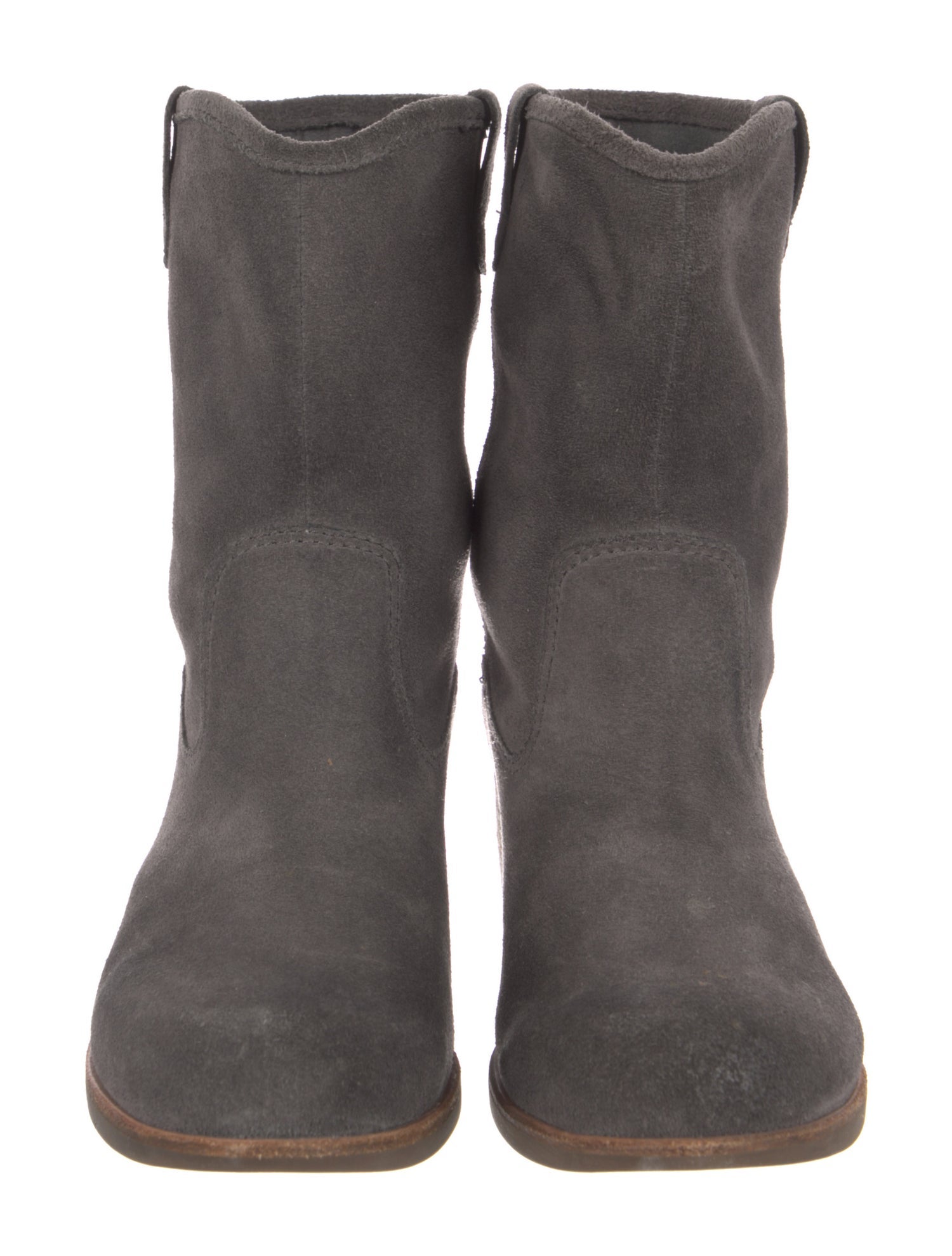 UGG Suede Colorblock Pattern Boots