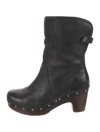 UGG Leather Moto Boots