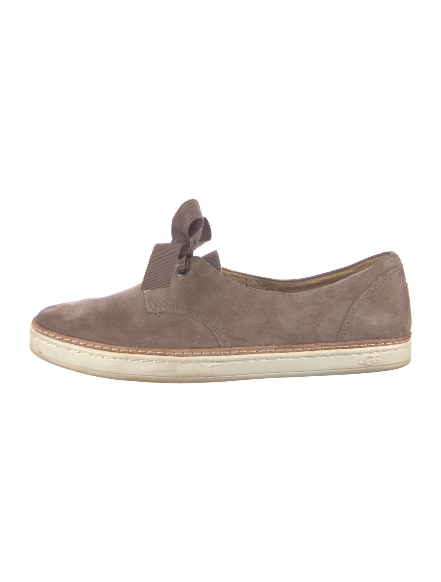UGG Suede Grosgrain Trim Loafer Sneakers