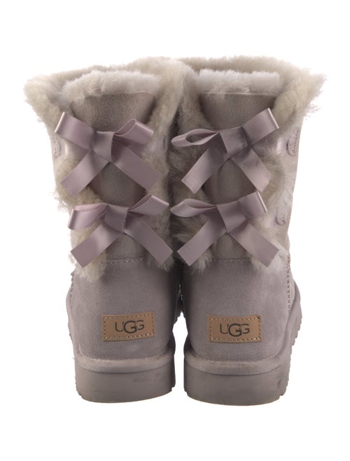 UGG Suede Bow Accents Boots