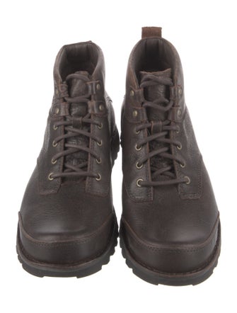 UGG Leather Lace-Up Boots