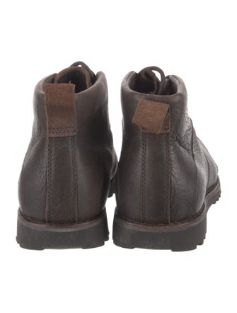 UGG Leather Lace-Up Boots