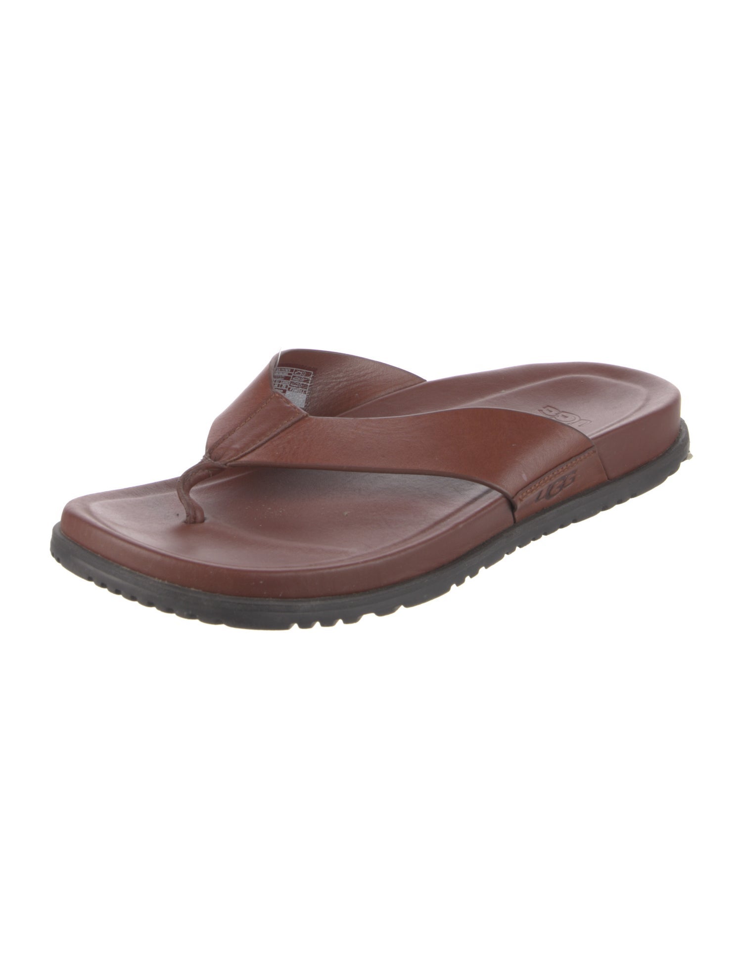 UGG Leather Flip Flops