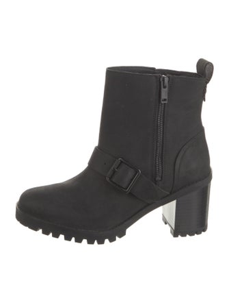 UGG Suede Combat Boots