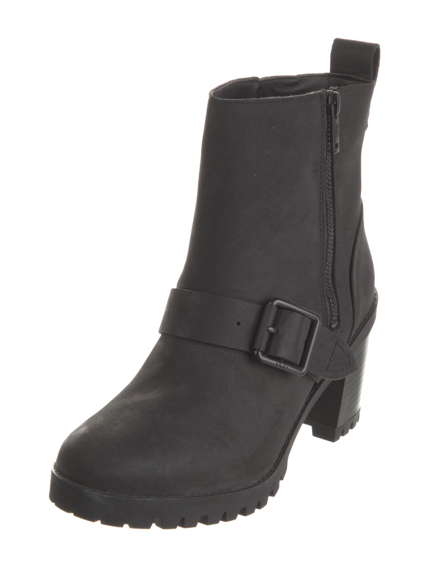 UGG Suede Combat Boots