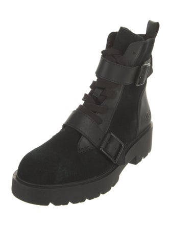 UGG Suede Combat Boots