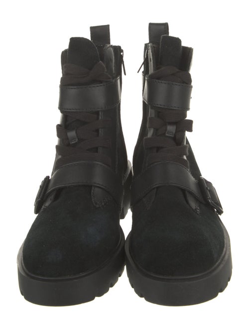 UGG Suede Combat Boots