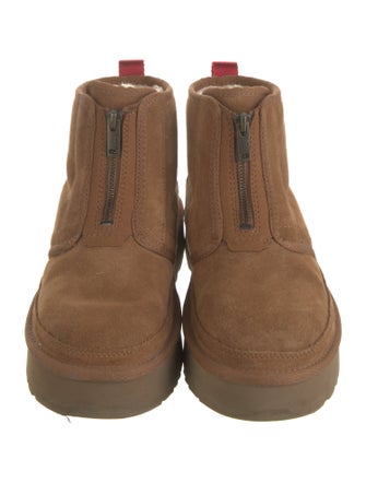 UGG Suede Lace-Up Boots