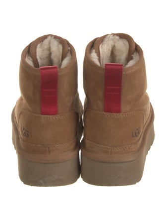 UGG Suede Lace-Up Boots