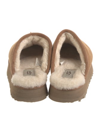 UGG Suede Colorblock Pattern Mules