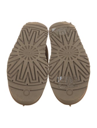 UGG Suede Colorblock Pattern Mules