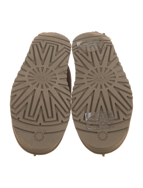 UGG Suede Colorblock Pattern Mules