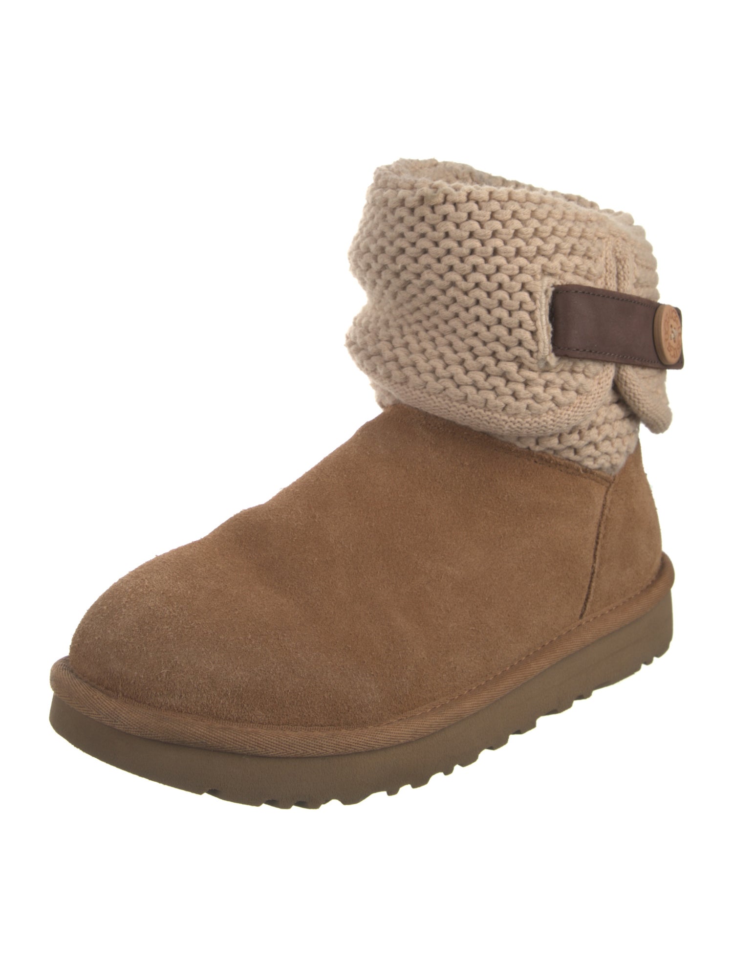 UGG Suede Printed Boots