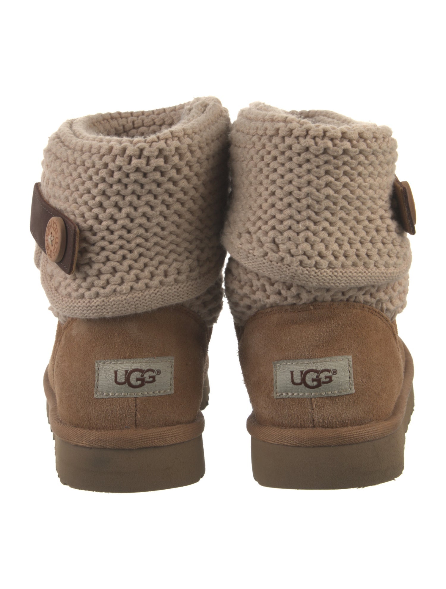UGG Suede Printed Boots