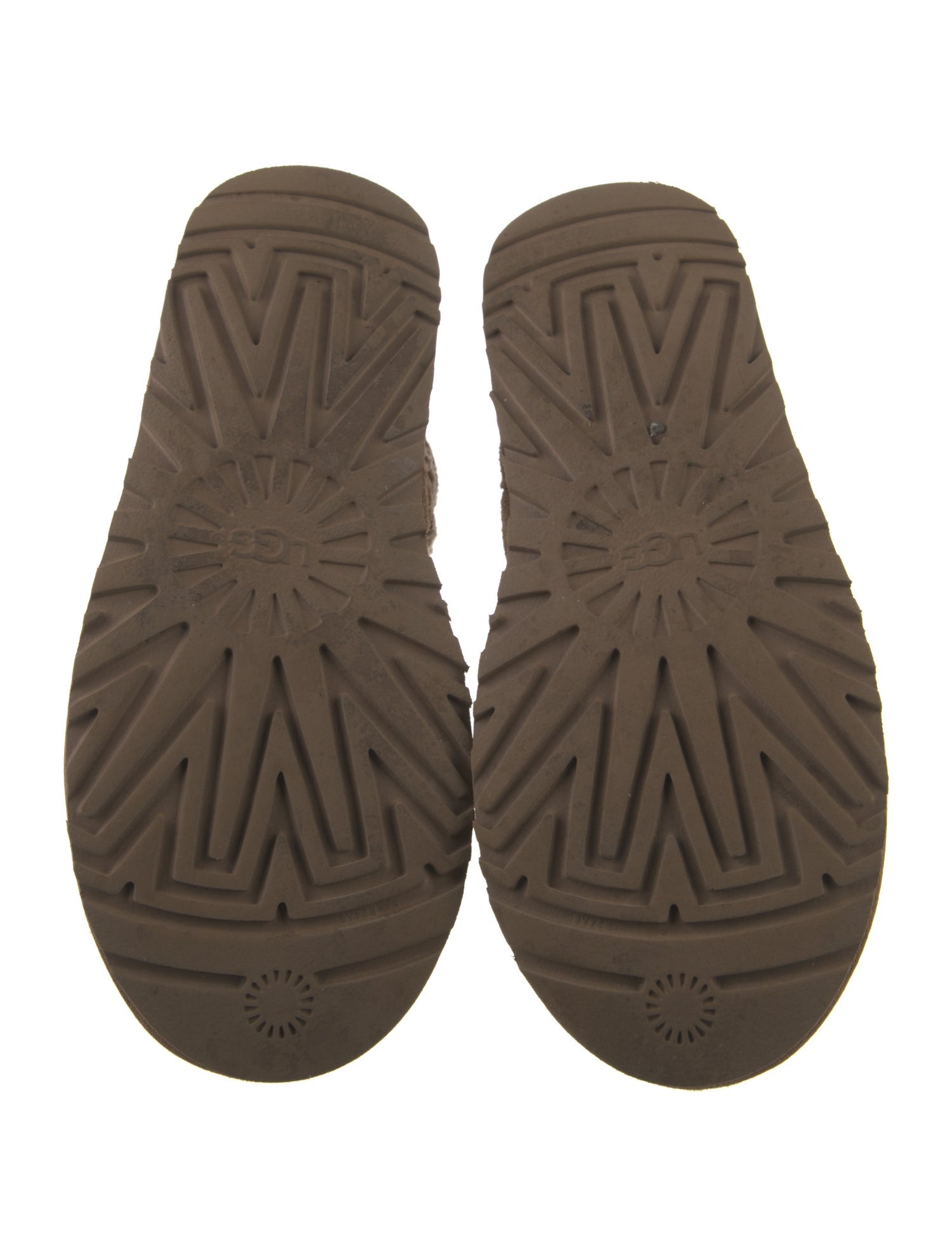 UGG Suede Printed Boots