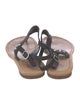 UGG Leather T-Strap Sandals