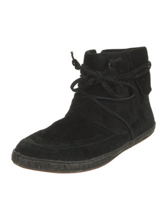 UGG Suede Lace-Up Boots