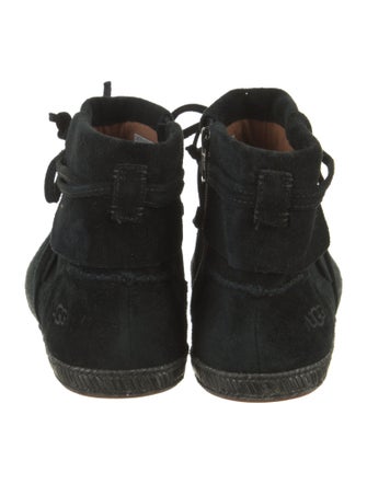 UGG Suede Lace-Up Boots